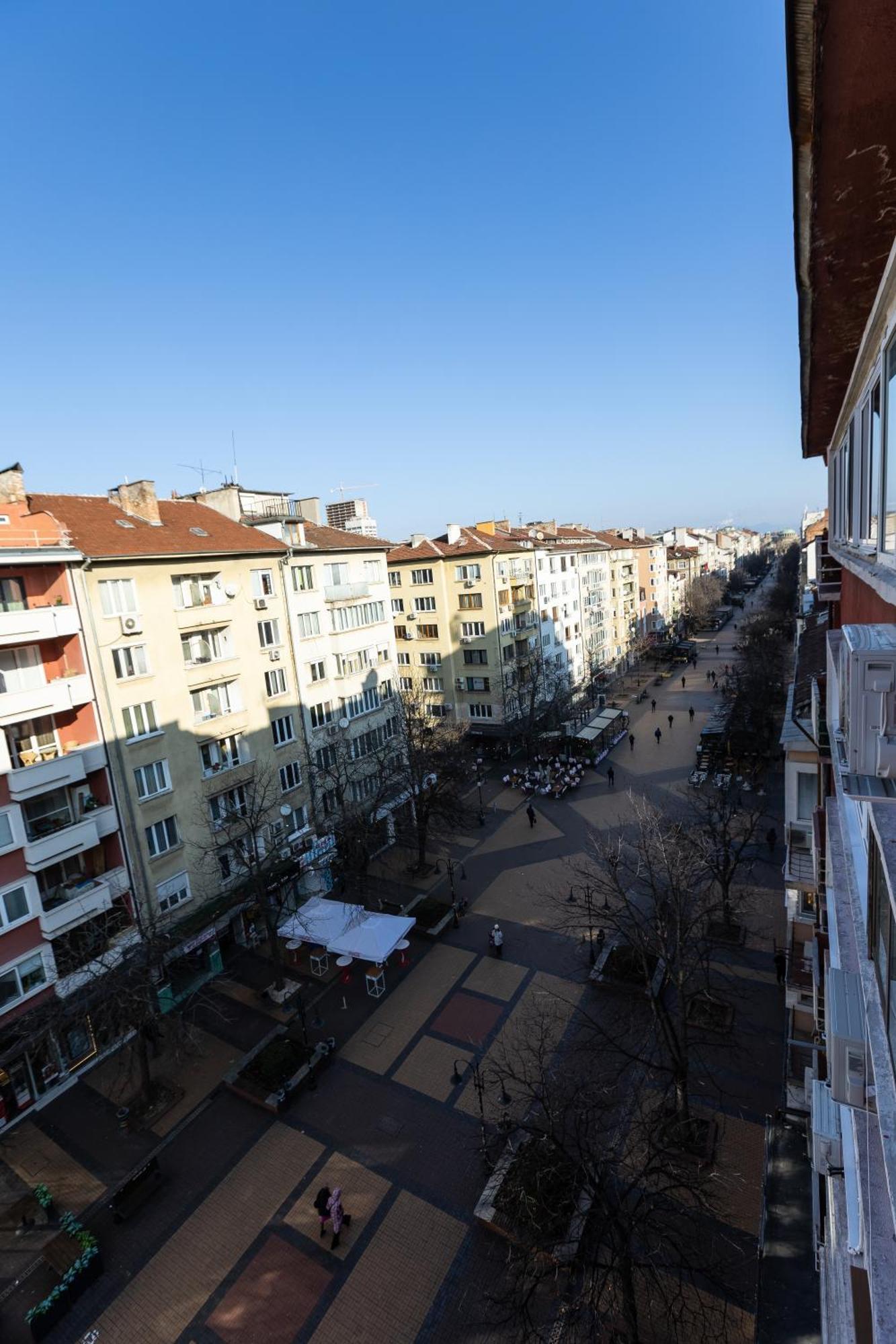 1Bdr Flat In Center Of Sofia Vitoshka Blvd Lägenhet Exteriör bild