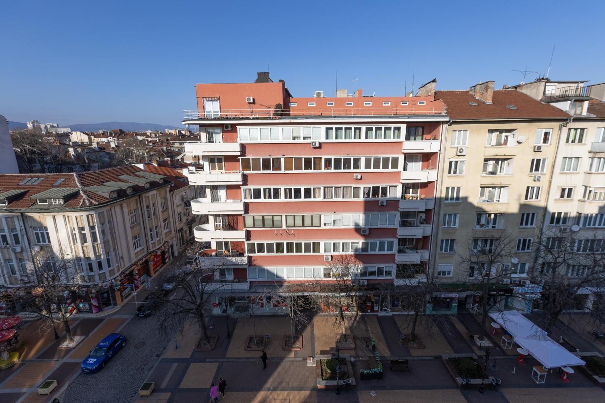 1Bdr Flat In Center Of Sofia Vitoshka Blvd Lägenhet Exteriör bild